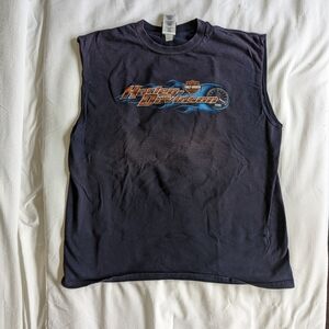 Vintage Harley tank